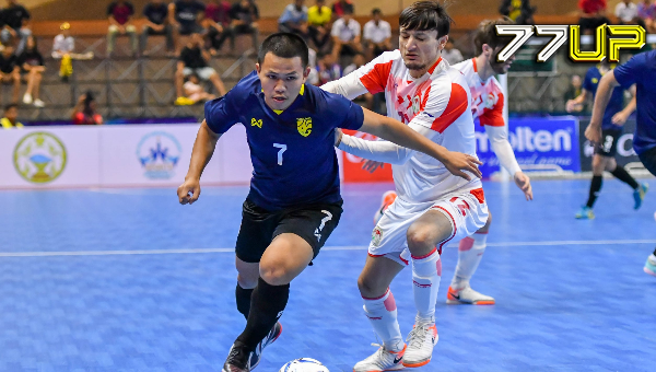 ฟุตซอลไทยบีฟอร์มแจ่มอัดทาจิฯ4-2 | thsport.com